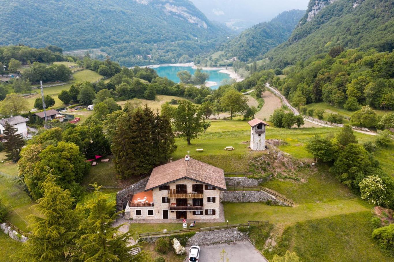 La Rustica Sul Lago Di Tenno Mansarda 외부 사진